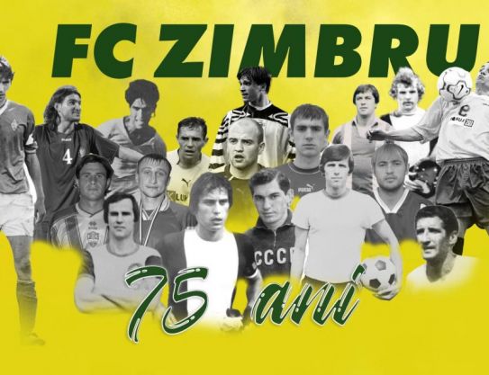75 ani. Aniversare FC «Zimbru»