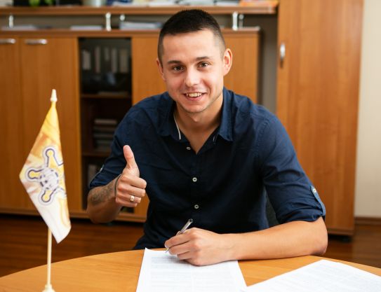 Ariel Borysiuk: " I want to show myself and thus help the club to win"