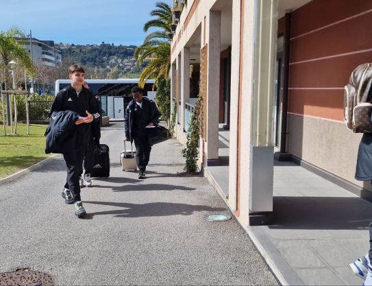 FC Sheriff arrived in Nice