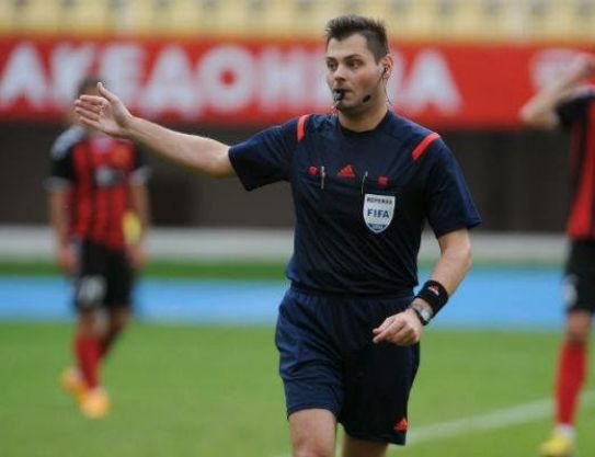 El juego "Odd" - "Sheriff" servirá el equipo de arbitros  de Macedonia