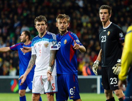 Moldova – Russia. Alexei Koselev played all 90 minutes