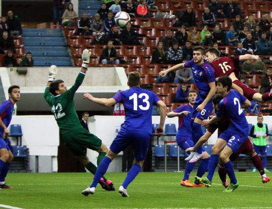 Moldova U-21 loses against Russia at the Commonwealth Cup