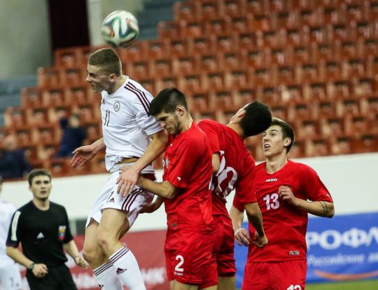 La seleccion juvenil   de  Moldavia  terminó la Copa de CEI  con una victoria