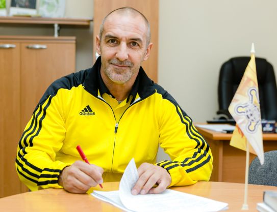 Roberto Bordin as a new head coach