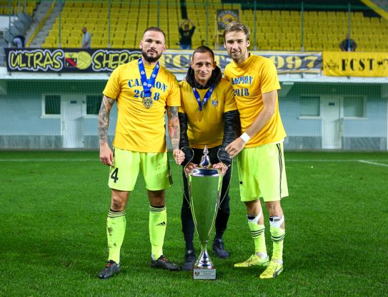 Petru Racu: "Fue agradable compartir la victoria con nuestros fanáticos"