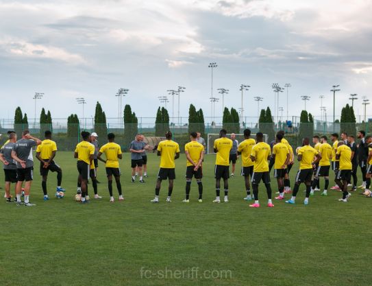 Préparation du match retour