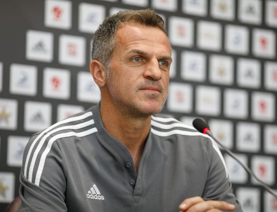 Press conference on the eve of the match against Viktoria Pilsen