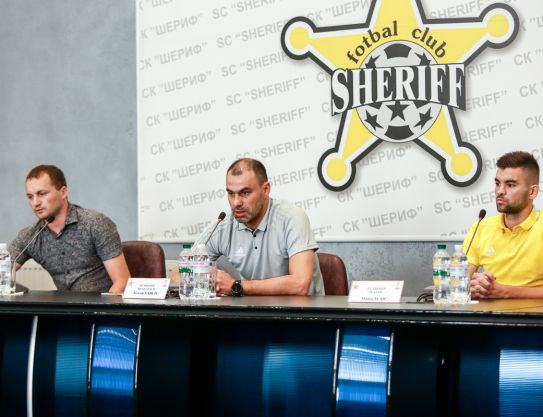 Press-conference before the match with FC Qarabag