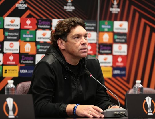 Roman Pilipchuk después del partido contra el FC Servette