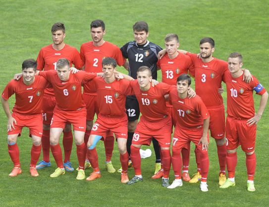 Locul patru pentru Moldova U-21 la Kiev