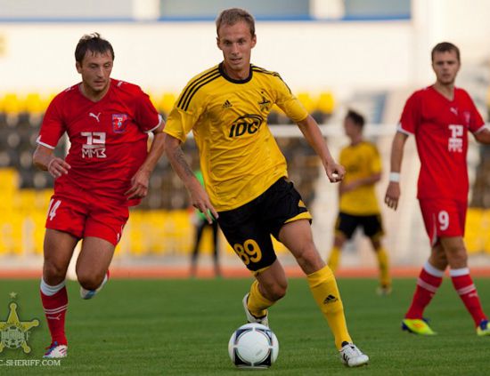 Шериф - Искра-Сталь. Отчет о матче