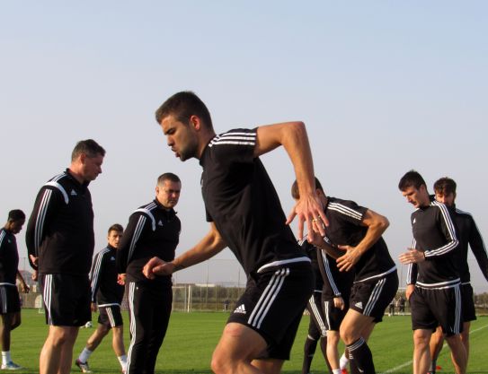 FC Sheriff in Cyprus. One day from the player's life at the training camp. Video