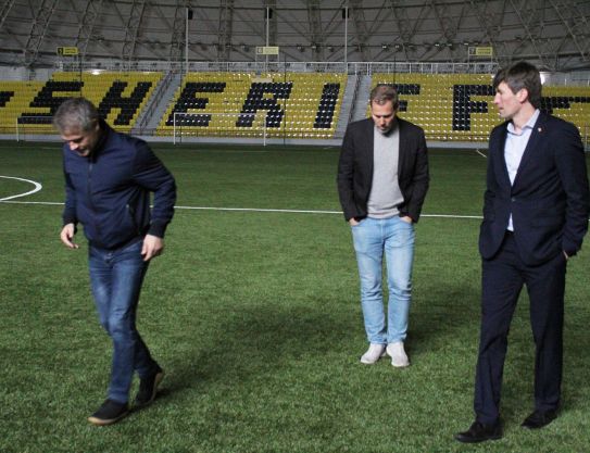 Swedish football stars in Tiraspol