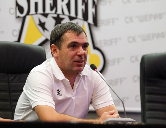 Veaceslav Rusnac: «Felicit «Sheriff» cu o victorie meritata»