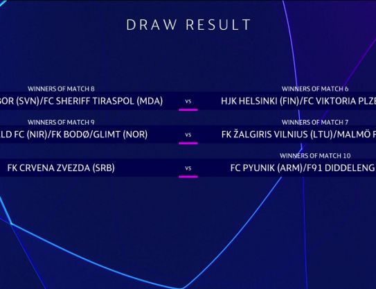 Draw in Nyon